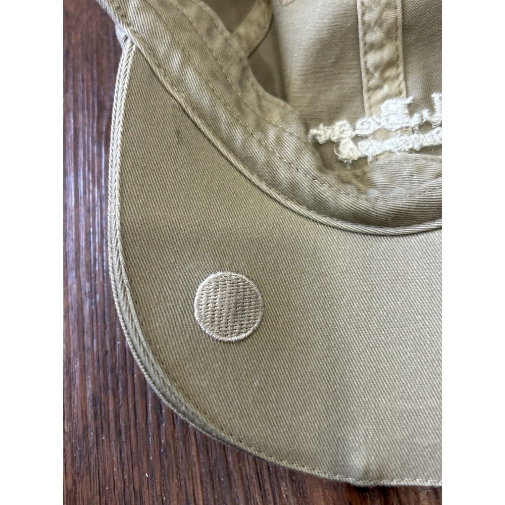 L.L. Bean Pathfinder LED Hat Mens One Size Khaki Lighted Brim Outdoor Cap - Picture 9 of 15